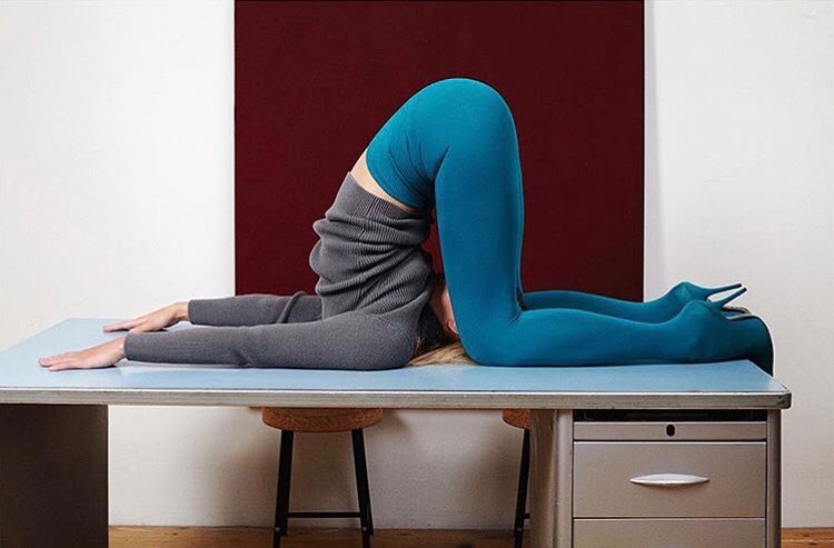 Josefine Frida Pettersen yoga her big ass